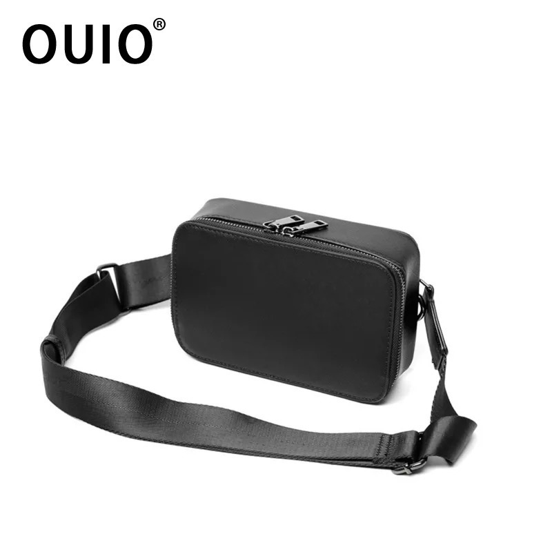 Luxury Bags Leather - Uniwersalna torebka na telefon OUIO, minimalistyczna,