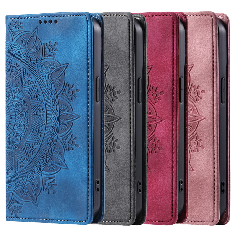 Luxury Bags Kl - Skórzane etui z klapką Totems do