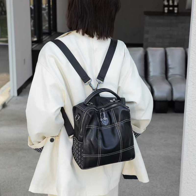 Nowy Damski Plecak Modny Błysz – Luxury Bags Leather recenzja i cena
