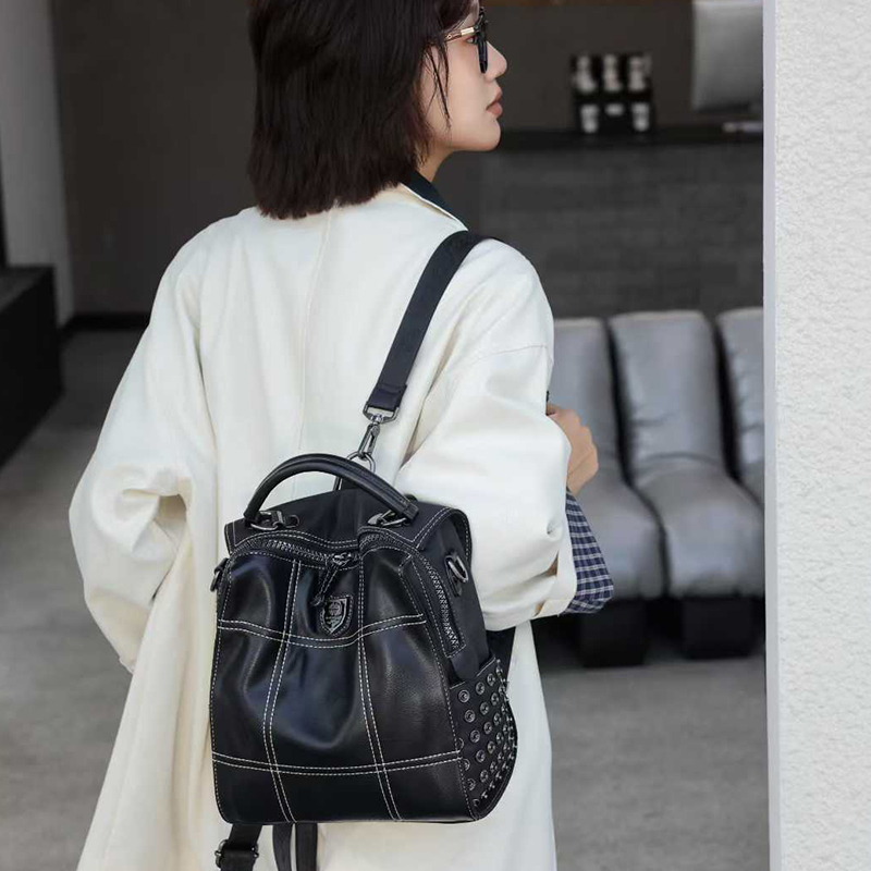 Nowy Damski Plecak Modny Błysz – Luxury Bags Leather recenzja i cena