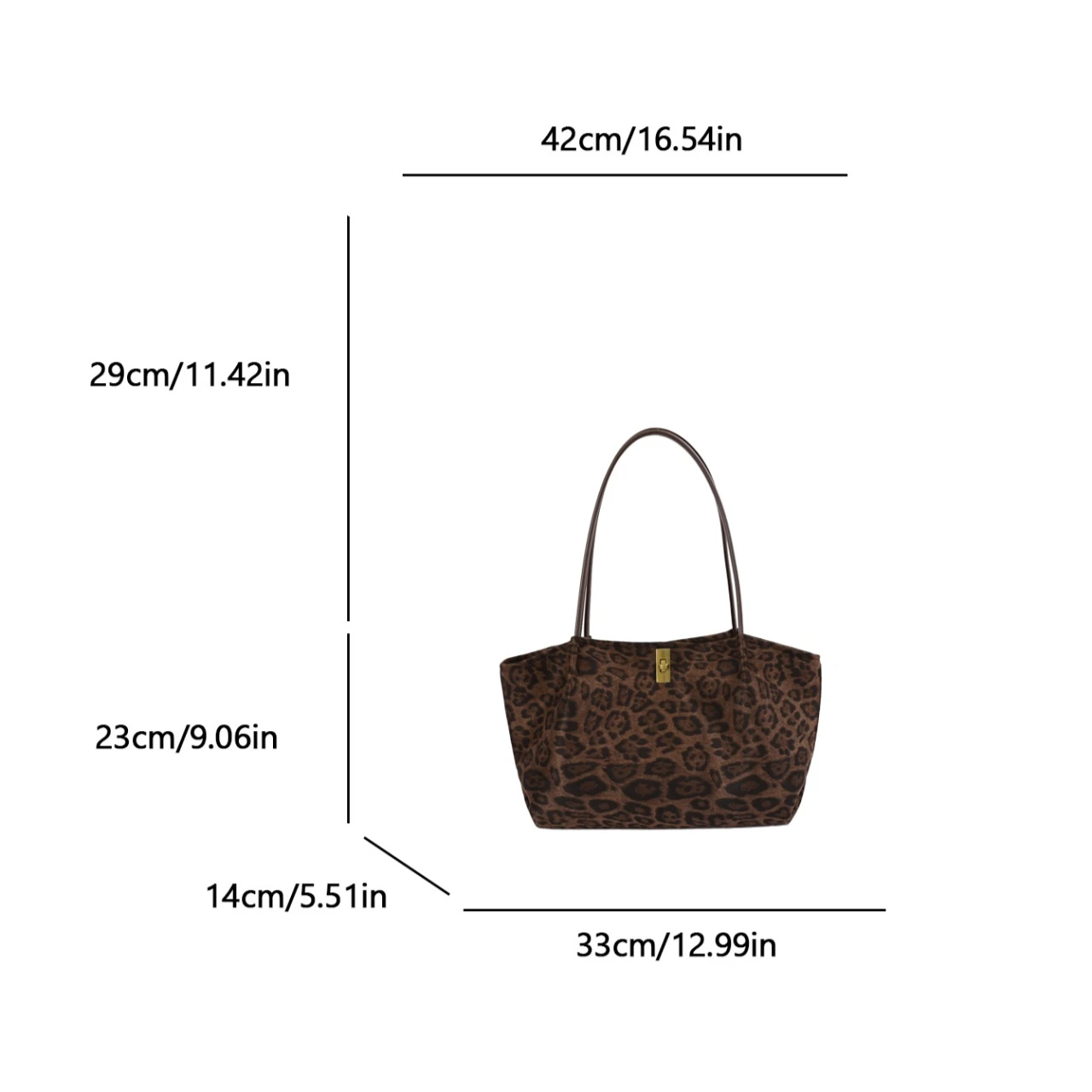 Retro torba damska z zamszu w  – Luxury Bags Tote recenzja i cena